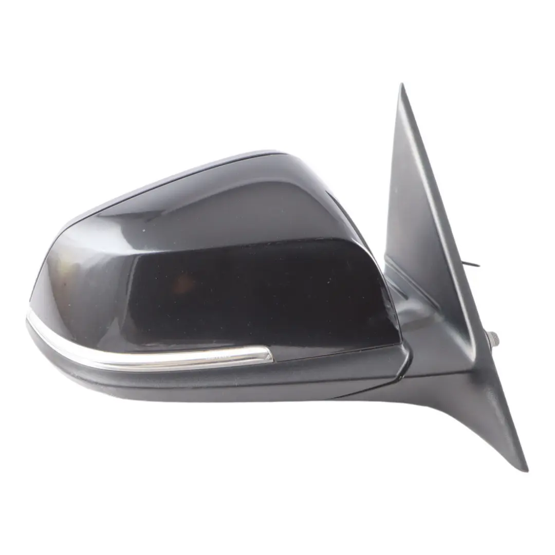 Wing Mirror BMW F30 F31 Heated Auto Dip Right O/S Black Sapphire Metallic - 475 to with Part number 7245138 Wing Mirror BMW F30 F31 Heated Auto Dip Right O/S Black Sapphire Metallic - 475 - SKU rhd-7245138-BS - Part number 7245138