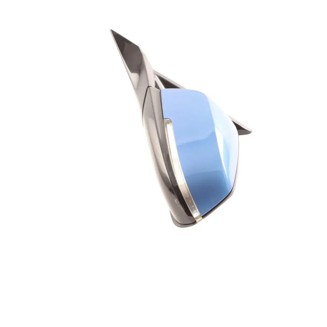 BMW F21 F22 Wing Mirror Left N/S Door High Gloss Estorilblau Blue B45 - SKU rhd-7268599-EB1 - Part number 7268599