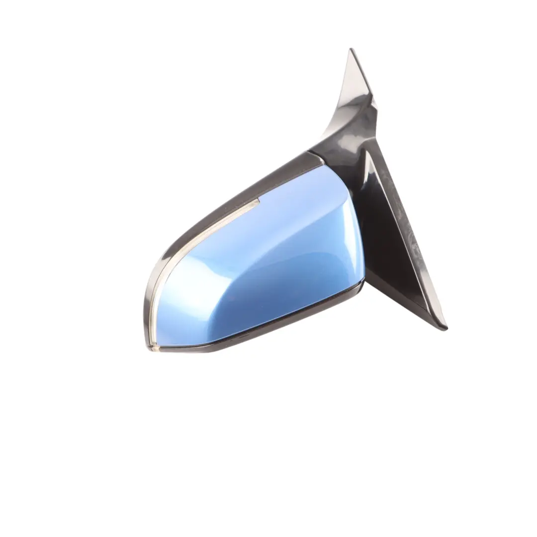 BMW F21 F22 Wing Mirror Left N/S Door High Gloss Estorilblau Blue B45 - SKU rhd-7268599-EB1 - Part number 7268599
