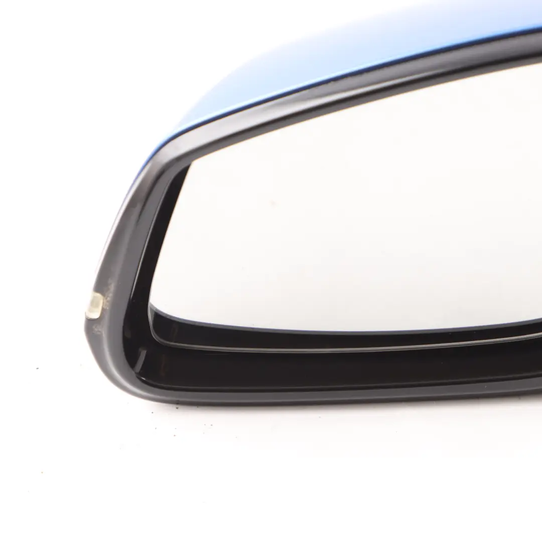 BMW F21 F22 Wing Mirror Left N/S Door High Gloss Estorilblau Blue B45 - SKU rhd-7268599-EB1 - Part number 7268599