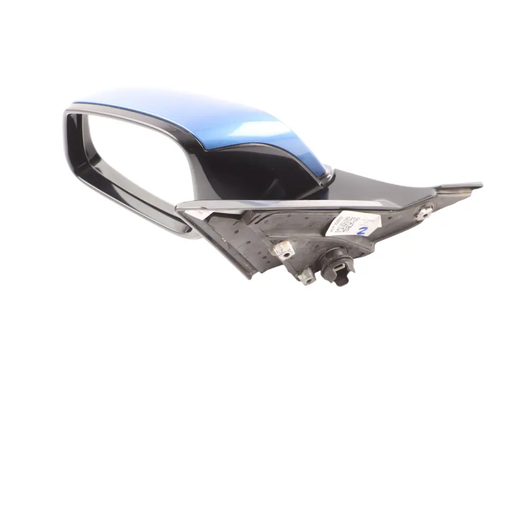 BMW F21 F22 Wing Mirror Left N/S Door High Gloss Estorilblau Blue B45 - SKU rhd-7268599-EB1 - Part number 7268599
