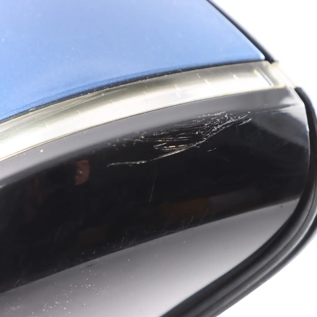 BMW F21 F22 Wing Mirror Left N/S Door High Gloss Estorilblau Blue B45 - SKU rhd-7268599-EB1 - Part number 7268599