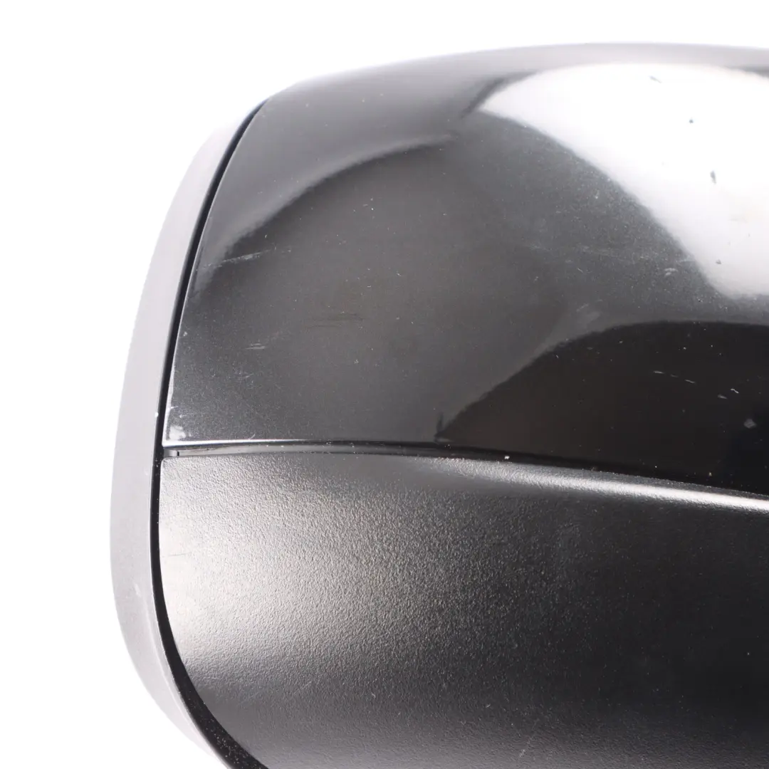 BMW X5 E70 Wing Mirror Heated Outside Right O/S Memory Black Sapphire - 475 - SKU rhd-7282734-BS3 - Part number 7282734