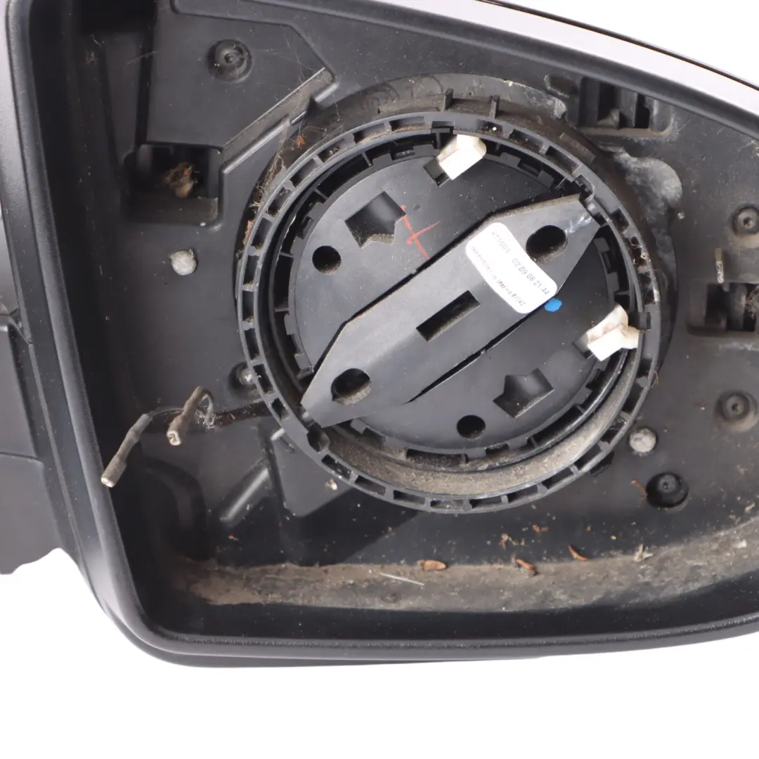 BMW X5 E70 Wing Mirror Heated Outside Right O/S Memory Black Sapphire - 475 - SKU rhd-7282734-BS3 - Part number 7282734