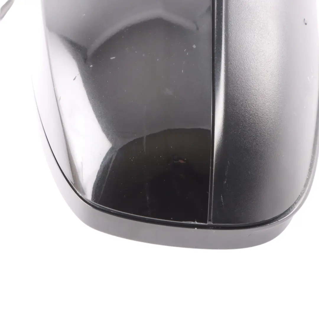 BMW X5 E70 Wing Mirror Heated Outside Right O/S Memory Black Sapphire - 475 - SKU rhd-7282734-BS3 - Part number 7282734