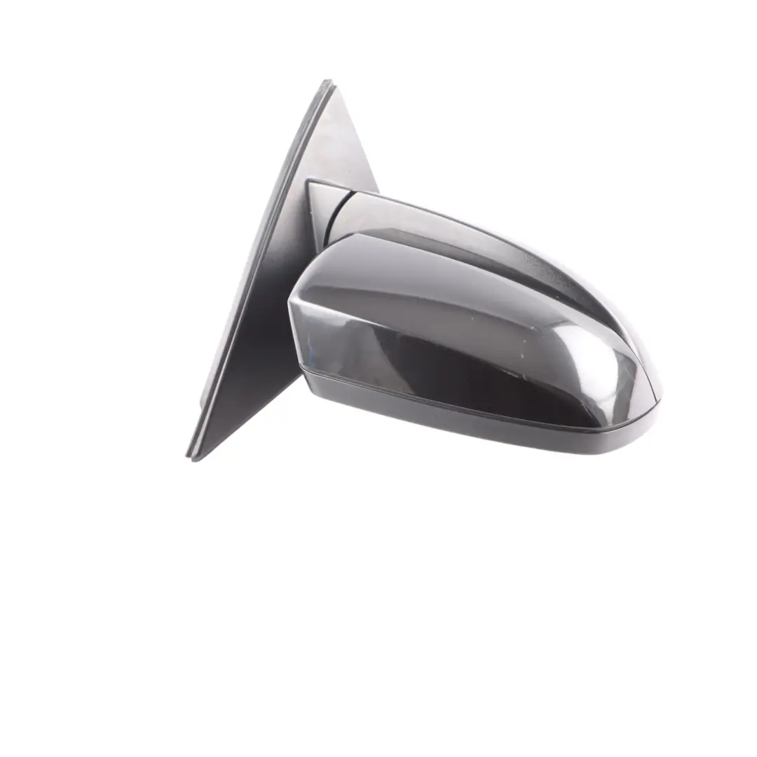 BMW X5 E70 Wing Mirror Heated Outside Right O/S Memory Black Sapphire - 475 - SKU rhd-7282734-BS3 - Part number 7282734
