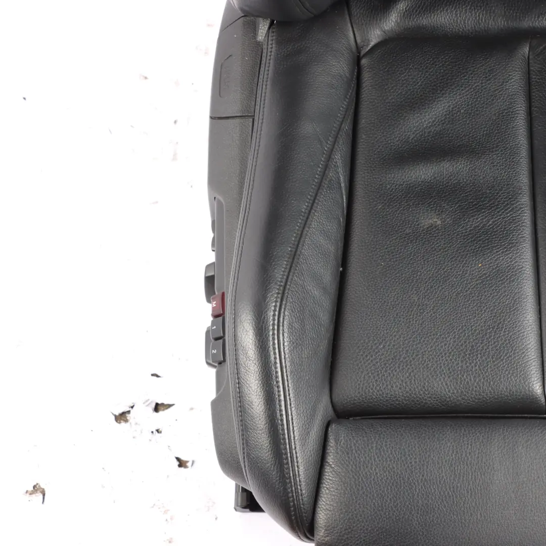  Front Seat BMW F32 Right O/S Sport Heated Leather Dakota Black LCSW Memory - SKU rhd-7319590-10 - Part number 7319590
