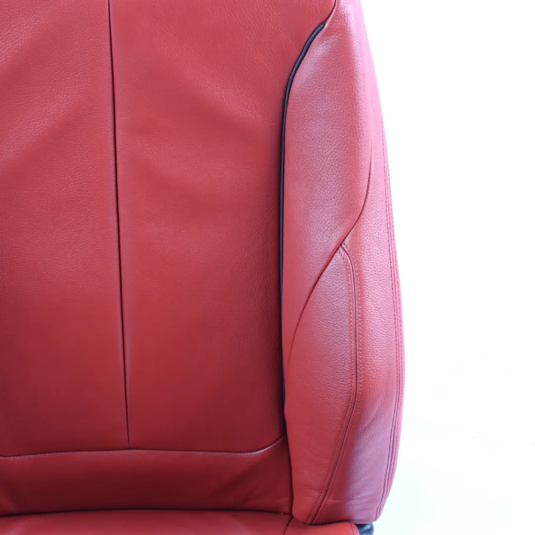  Front Seat BMW F32 Coupe Right O/S Sport Heated Leather Dakota Korall Red Memory - SKU rhd-7319598-1 - Part number 7319598