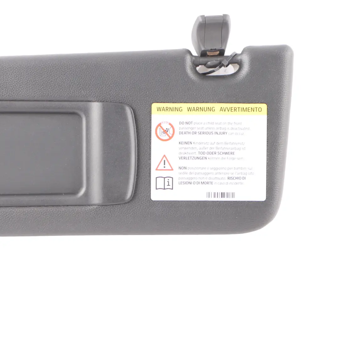 Sun Visor BMW X3 F25 X4 F26 Mirror Sunvisor Left N/S Trim Panel Black to with Part number 7403561 Sun Visor BMW X3 F25 X4 F26 Mirror Sunvisor Left N/S Trim Panel Black - SKU rhd-7403561-1 - Part number 7403561