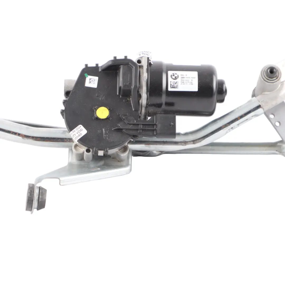 BMW G20 G21 Wiper Motor Front Windscreen Linkage System - SKU rhd-7427910-1 - Part number 7427910
