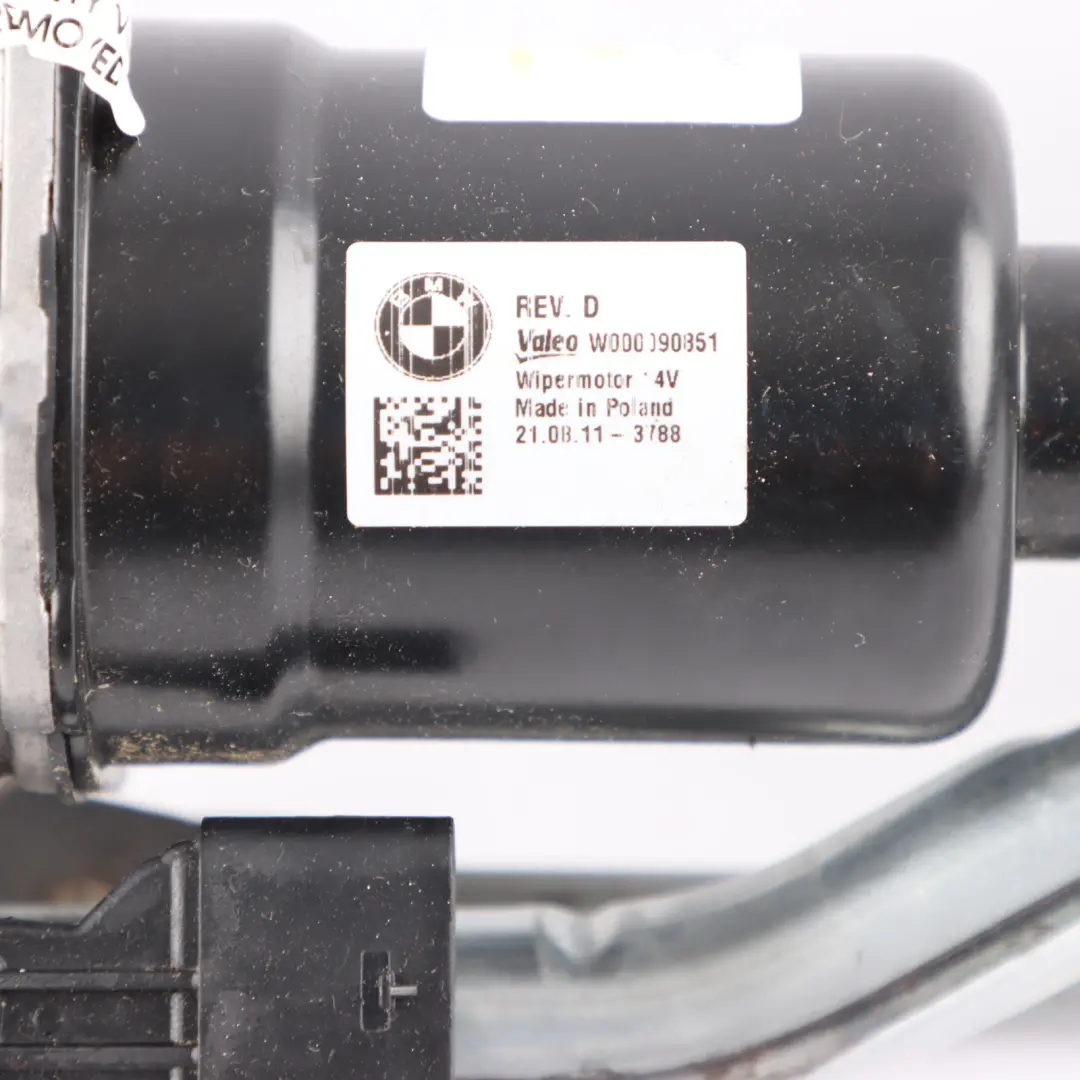 BMW G20 G21 Wiper Motor Front Windscreen Linkage System - SKU rhd-7427910-1 - Part number 7427910