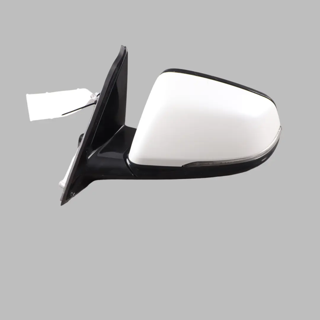 Door Wing Mirror View Left N/S Shadow Line Mineral White A96 to BMW X1 F48 with Part number 7459807 BMW X1 F48 Door Wing Mirror View Left N/S Shadow Line Mineral White A96 - SKU rhd-7459807-MW - Part number 7459807