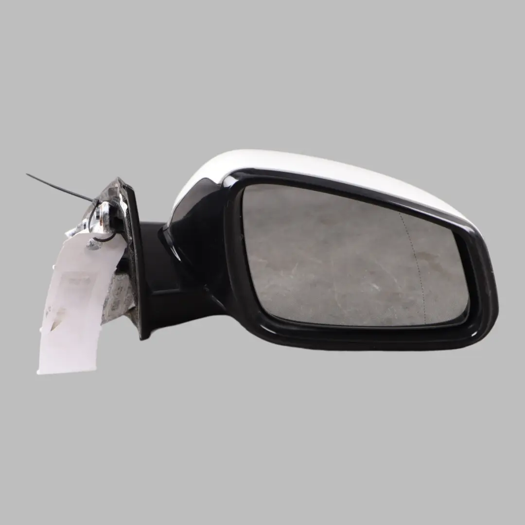 BMW X1 F48 Door Wing Mirror View Right O/S Shadow Line Mineral White A96 - SKU rhd-7459808-MW - Part number 7459808