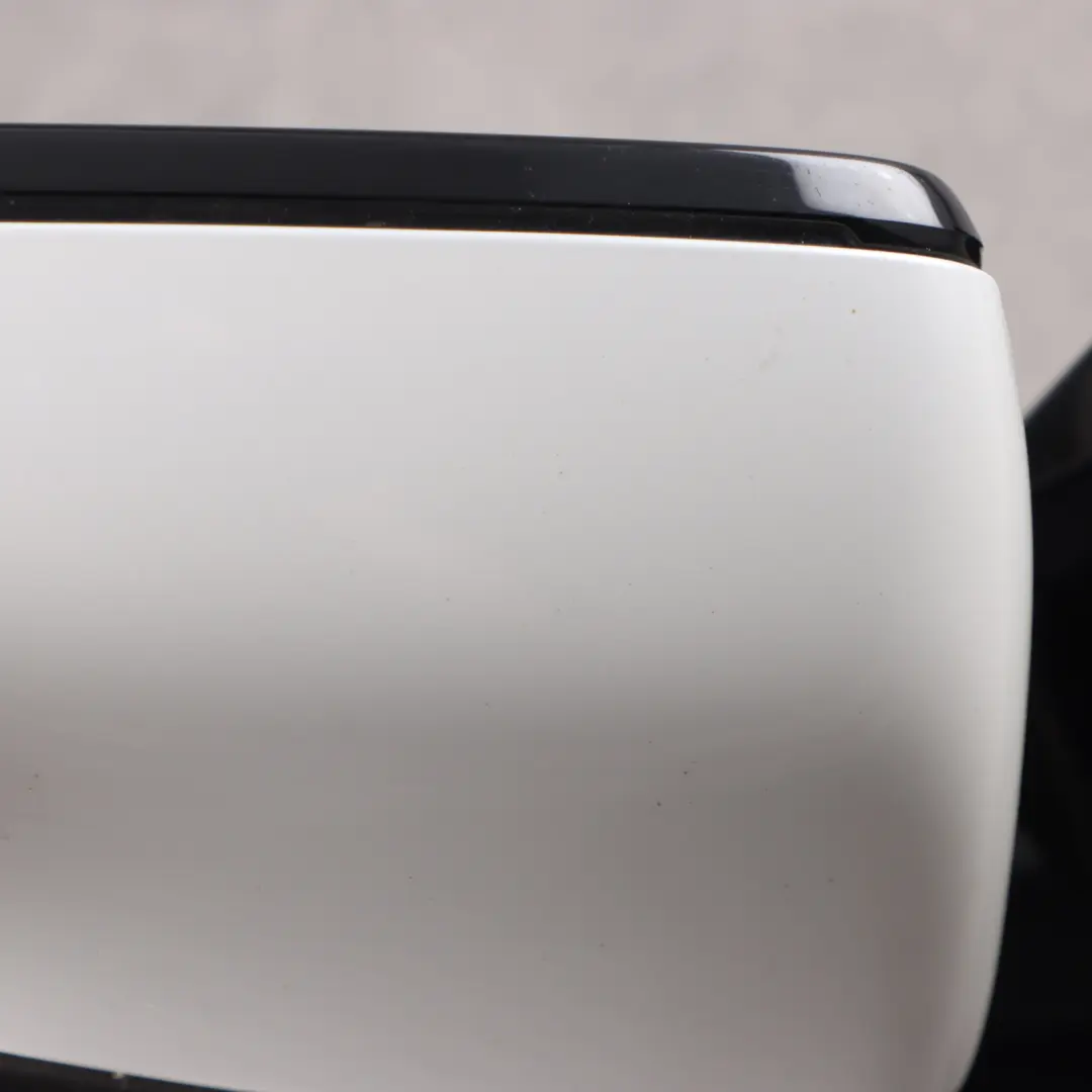 BMW X1 F48 Door Wing Mirror View Right O/S Shadow Line Mineral White A96 - SKU rhd-7459808-MW - Part number 7459808