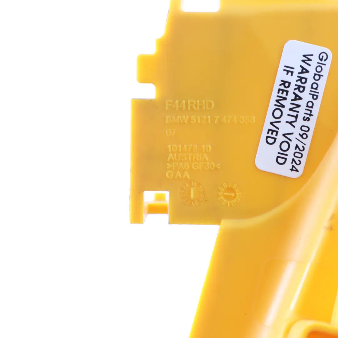 Door Handle Grab Base Carrier Switch Holder Front Right O/S to BMW F44 with Part number 7474358 BMW F44 Door Handle Grab Base Carrier Switch Holder Front Right O/S - SKU rhd-7474358 - Part number 7474358