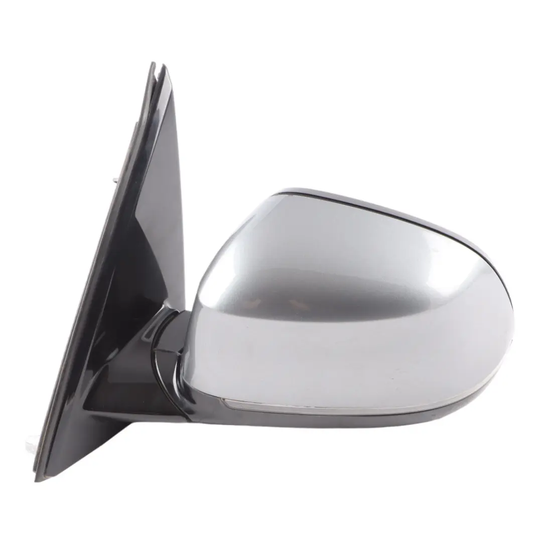 BMW X5 F15 Door Wing Mirror View Heated Left N/S 5 Pins Spacegrau Grey - A52 - SKU rhd-7477865-SCG - Part number 7477865