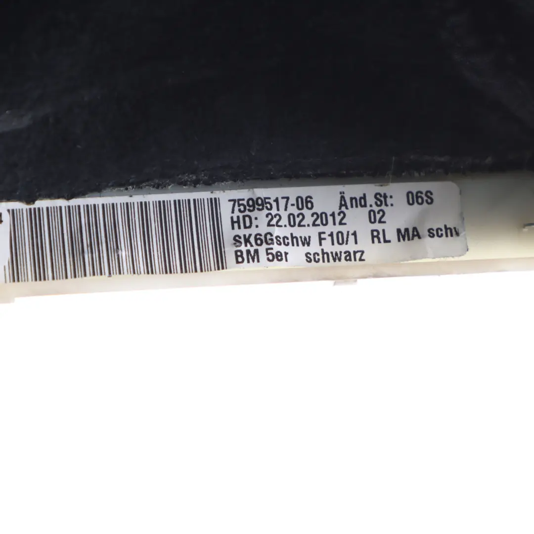 Shift Lever Knob Leather Gaiter Cover Perlglanz Chrome to BMW 5 F10 F11 Gear with Part number 7599517 BMW 5 F10 F11 Gear Shift Lever Knob Leather Gaiter Cover Perlglanz Chrome - SKU rhd-7599517 - Part number 7599517