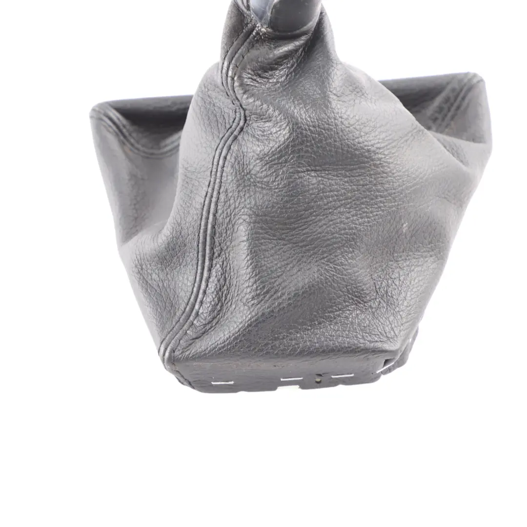 BMW 5 F10 F11 Gear Shift Lever Knob Leather Gaiter Cover Perlglanz Chrome - SKU rhd-7599517 - Part number 7599517