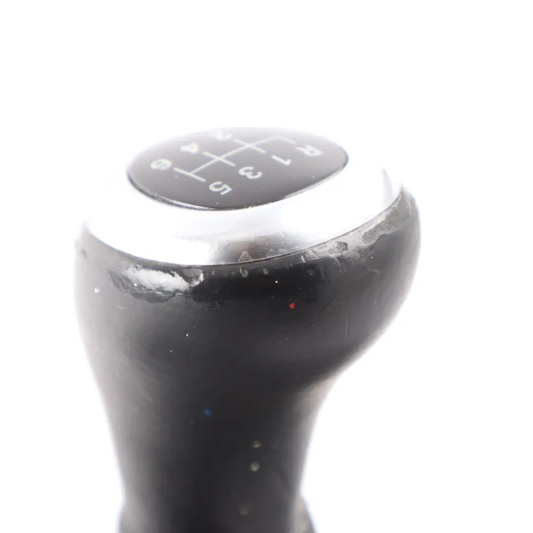 Shift Lever Knob Leather Gaiter Cover Perlglanz Chrome to BMW 5 F10 F11 Gear with Part number 7599517 BMW 5 F10 F11 Gear Shift Lever Knob Leather Gaiter Cover Perlglanz Chrome - SKU rhd-7599517 - Part number 7599517