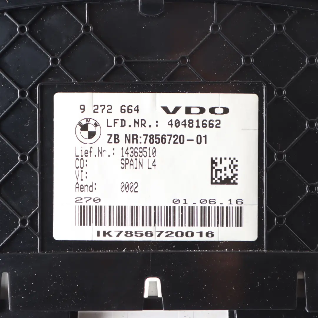 Instrument Cluster Speedo Clocks to BMW F80 M3 F82 M4 Petrol with Part number 7856720 BMW F80 M3 F82 M4 Petrol Instrument Cluster Speedo Clocks - SKU rhd-7856720 - Part number 7856720