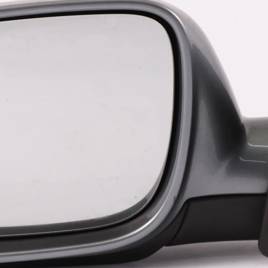 VW Volkswagen Touareg 7L Left N/S Door Mirror Wing Salt Lake Grey - D7Z L6857507 - SKU rhd-7L6857507-SAL - Part number 7L6857507