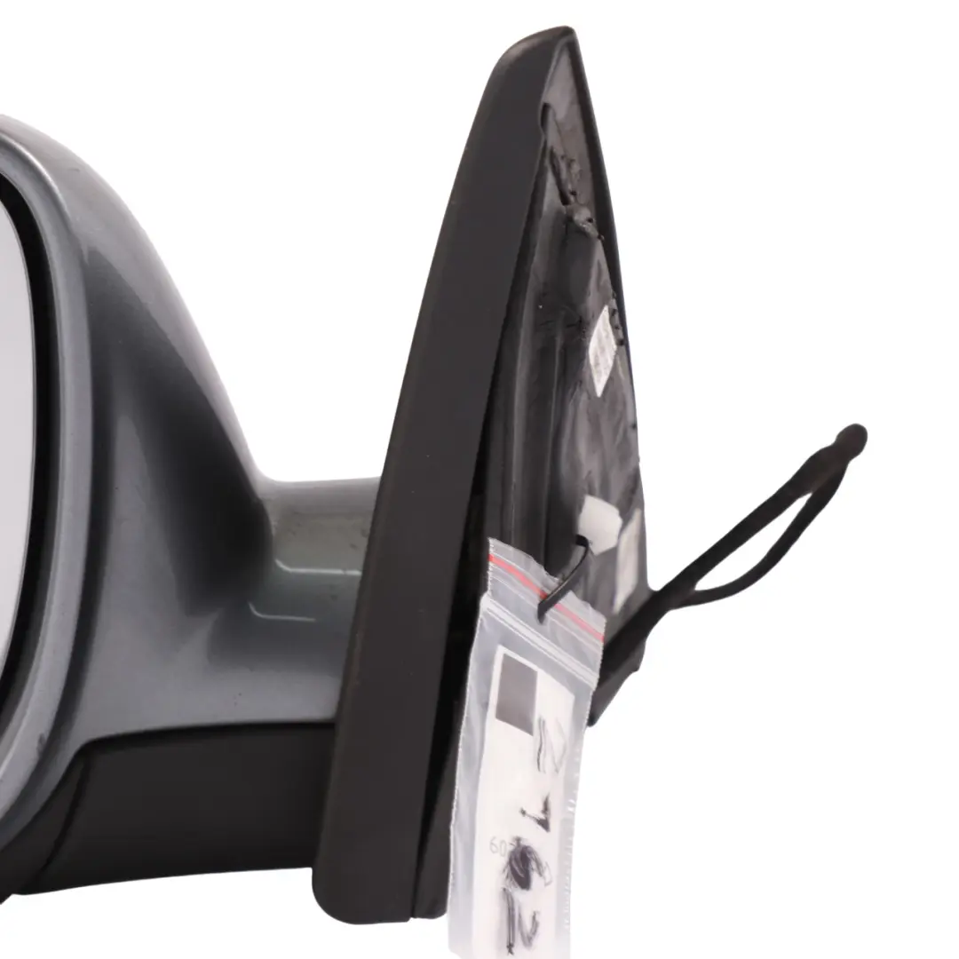 VW Volkswagen Touareg 7L Left N/S Door Mirror Wing Salt Lake Grey - D7Z L6857507 - SKU rhd-7L6857507-SAL - Part number 7L6857507