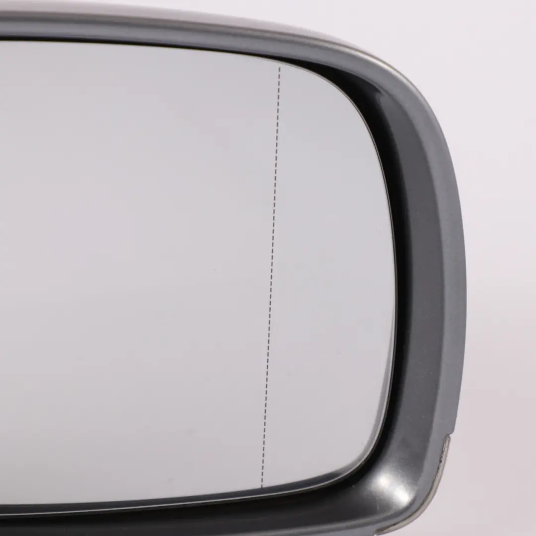 VW Touareg 7L Right O/S Heated Door Mirror Wing Salt Lake Grey - D7Z - SKU rhd-7L6857508DB-SAL - Part number 7L6857508DB