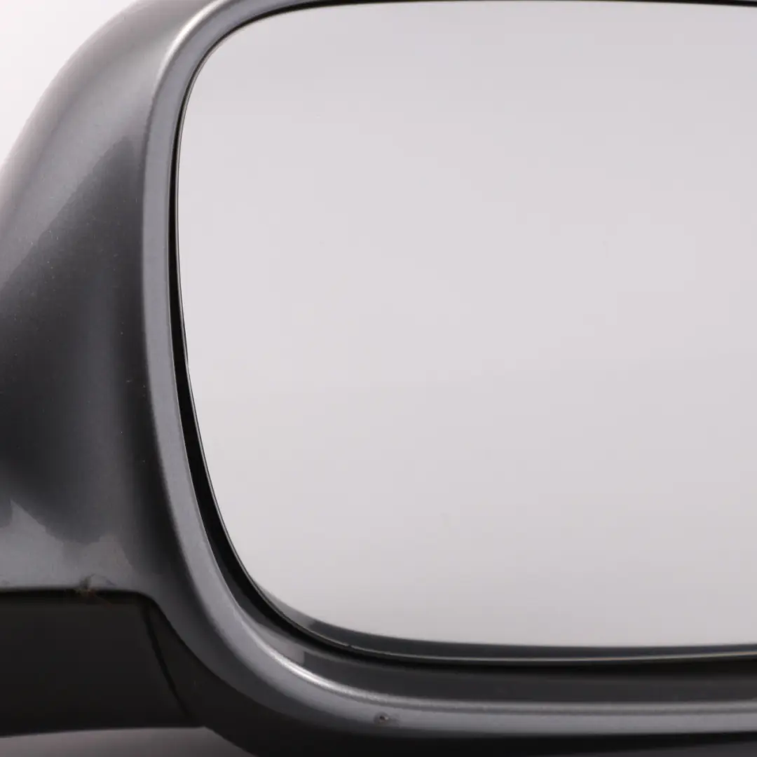 VW Touareg 7L Right O/S Heated Door Mirror Wing Salt Lake Grey - D7Z - SKU rhd-7L6857508DB-SAL - Part number 7L6857508DB