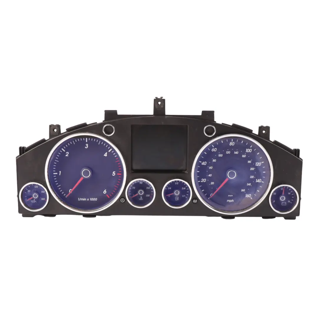 VW Touareg 7L Diesel Instrument Cluster Speed Meter Clocks Automatic - SKU rhd-7L6920981MX - Part number 7L6920981MX