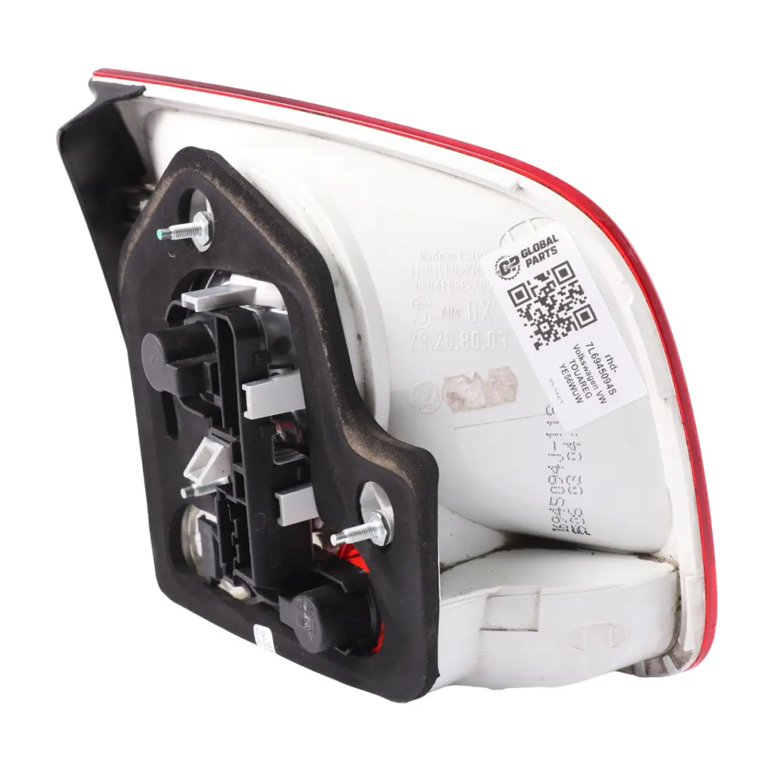 7L Rear Tail Light Right O/S Lamp Boot Inner to VW Volkswagen Touareg with Part number 7L6945094S VW Volkswagen Touareg 7L Rear Tail Light Right O/S Lamp Boot Inner - SKU rhd-7L6945094S - Part number 7L6945094S