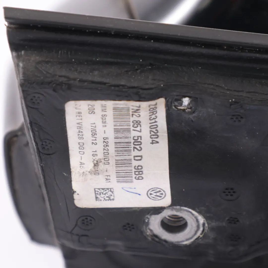 Mk2 7N Door Wing Mirror Right O/S Deep Black - C9X to VW Volkswagen Sharan with Part number 7N2857508C-DBL VW Volkswagen Sharan Mk2 7N Door Wing Mirror Right O/S Deep Black - C9X - SKU rhd-7N2857508C-DBL - Part number 7N2857508C-DBL