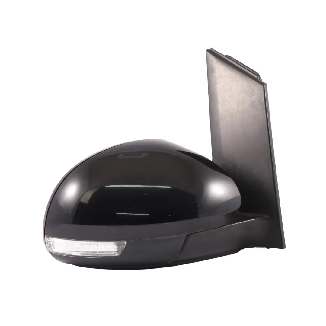 VW Volkswagen Sharan Mk2 7N Door Wing Mirror Right O/S Deep Black - C9X - SKU rhd-7N2857508C-DBL - Part number 7N2857508C-DBL
