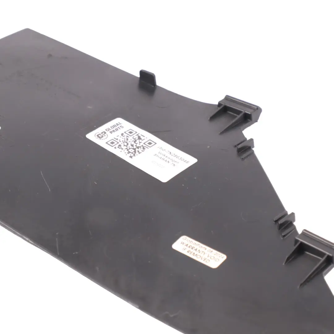 Mk2 7N Centre Console Trim Cover Panel Right O/S to VW Volkswagen Sharan with Part number 7N2863046 VW Volkswagen Sharan Mk2 7N Centre Console Trim Cover Panel Right O/S - SKU rhd-7N2863046 - Part number 7N2863046