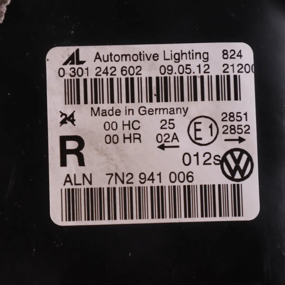 Mk2 Headlight Headlamp Lamp Light Front Right O/S to VW Volkswagen Sharan with Part number 7N2941006 VW Volkswagen Sharan Mk2 Headlight Headlamp Lamp Light Front Right O/S - SKU rhd-7N2941006 - Part number 7N2941006