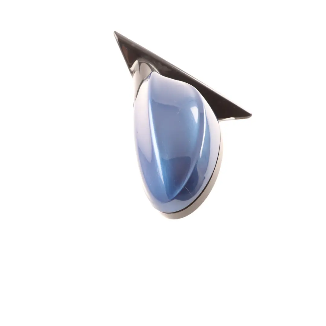 BMW E90 M Sport Shadow Line Heated Left N/S Wing Mirror Le Mans Blue 381 - SKU rhd-8046427-LMB1 - Part number 8046427