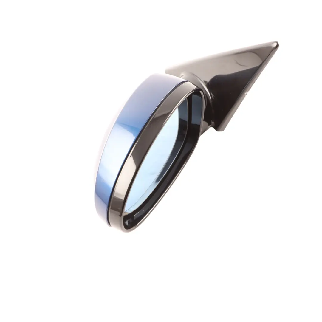 High Gloss Heated Left N/S Wing Mirror Le Mans Blue - 381 to BMW E90 M Sport with Part number 8046427 BMW E90 M Sport High Gloss Heated Left N/S Wing Mirror Le Mans Blue - 381 - SKU rhd-8046427-LMB5 - Part number 8046427