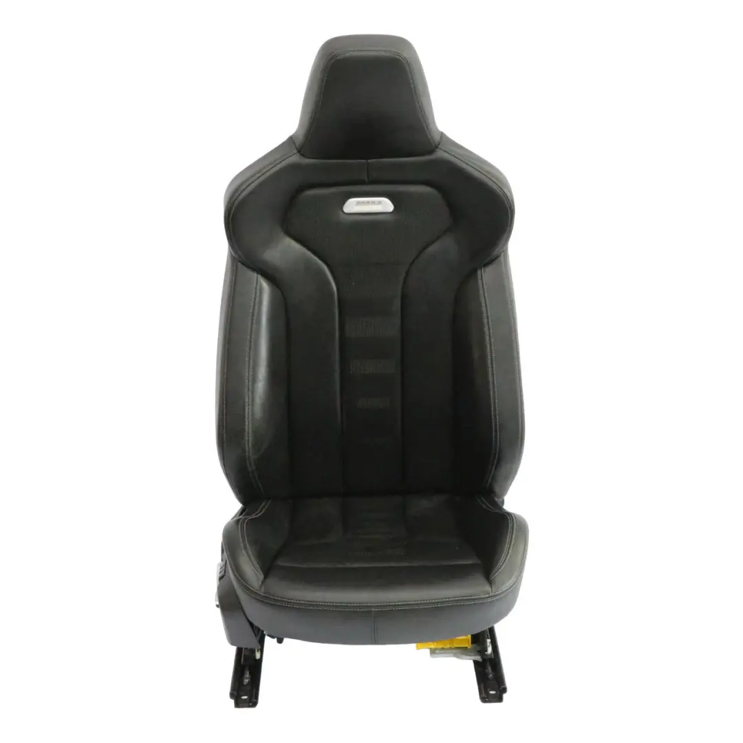 BMW F82 M4 M Sport Heated Front Right O/S Black Leather Seat Memory Electric - SKU rhd-8058276-2 - Part number 8058276