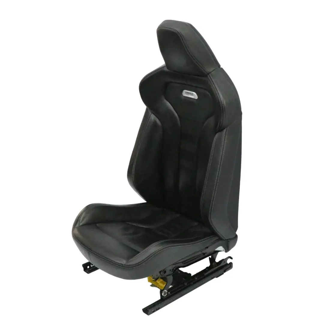 BMW F82 M4 M Sport Heated Front Right O/S Black Leather Seat Memory Electric - SKU rhd-8058276-2 - Part number 8058276