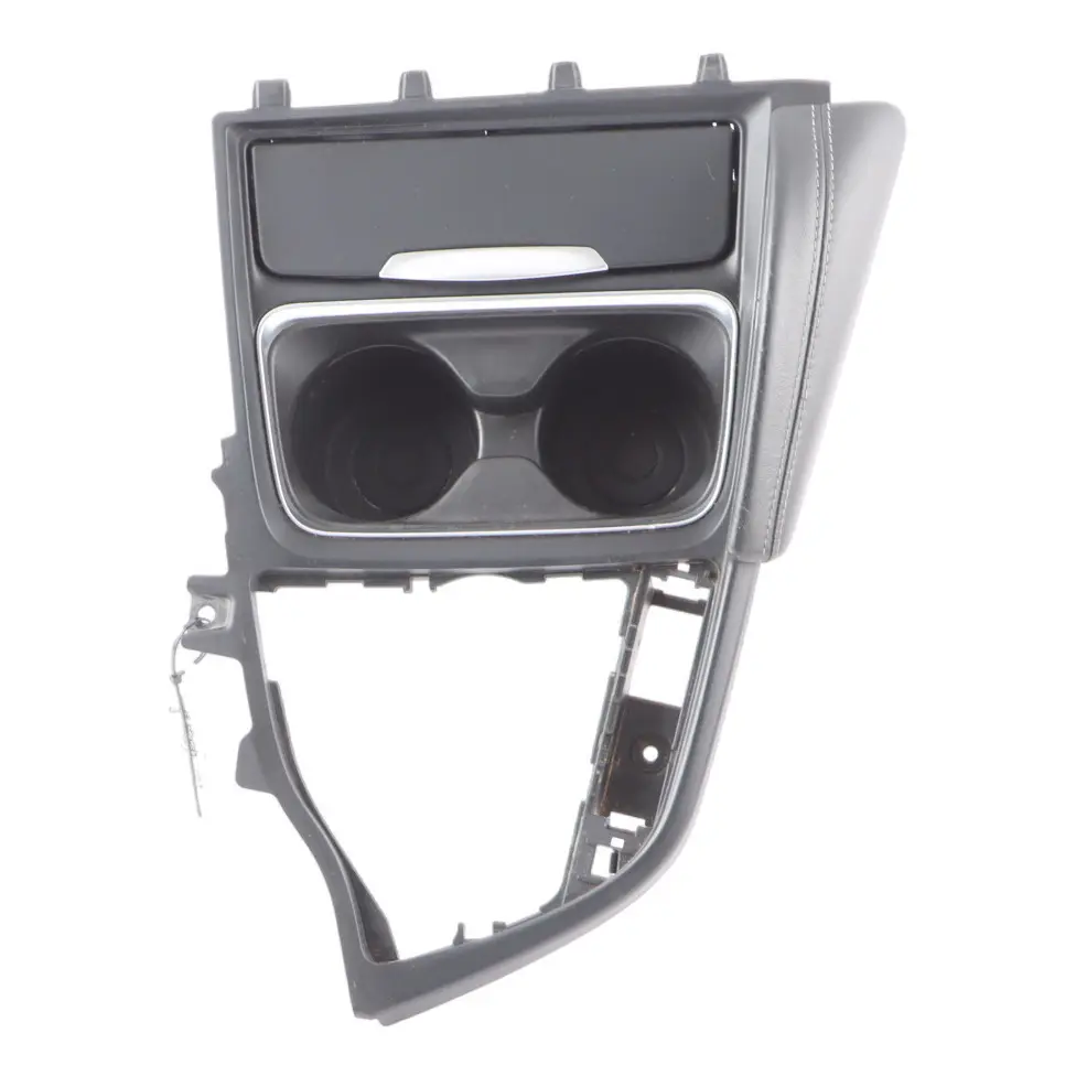 Holder BMW F80 M3 F82 M4 Leather Trim Cover Centre Console Ash Tray Black to Cup with Part number 8058968 Cup Holder BMW F80 M3 F82 M4 Leather Trim Cover Centre Console Ash Tray Black - SKU rhd-8058968-1 - Part number 8058968