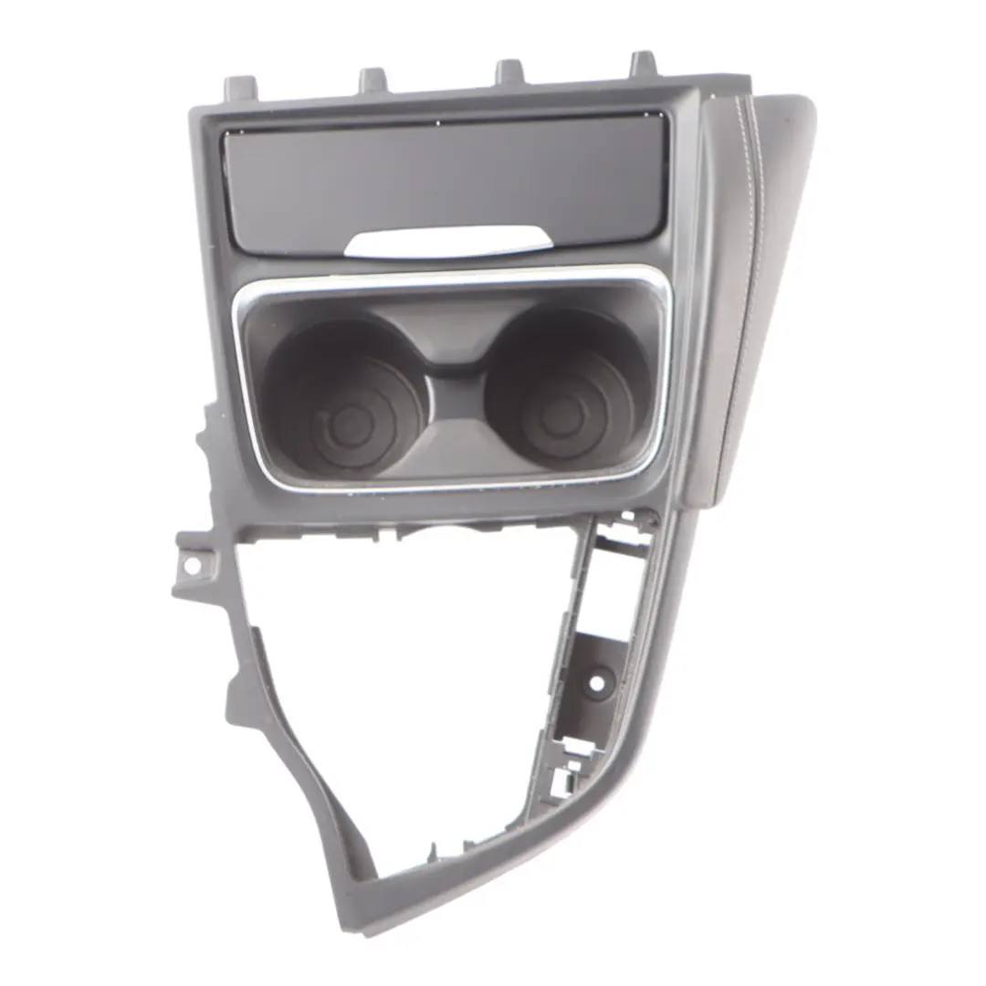 Leather Trim Cover Centre Console Ash Cup Holder Storage to BMW F80 M3 F82 M4 with Part number 8058968 BMW F80 M3 F82 M4 Leather Trim Cover Centre Console Ash Cup Holder Storage - SKU rhd-8058968 - Part number 8058968