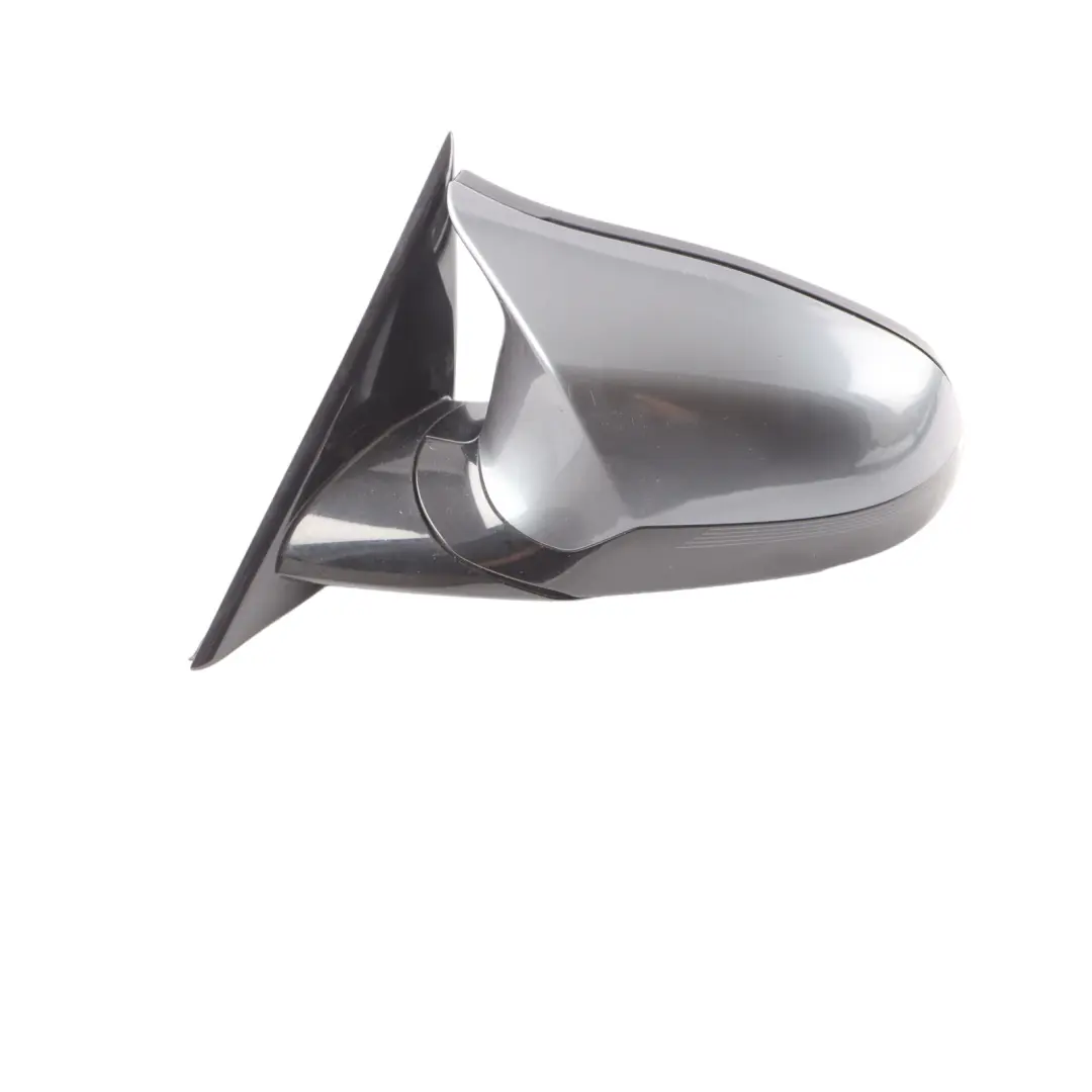 BMW F30 F31 F80 M Sport Mirror Wing Left N/S Heated High Gloss Mineral Grey B39 - SKU rhd-8059423-MG - Part number 8059423
