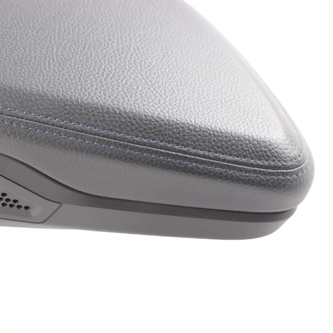 Arm Rest BMW F45 F46 X1 F48 Centre Console Armrest Cover Leather Black Blue to with Part number 8063812 Arm Rest BMW F45 F46 X1 F48 Centre Console Armrest Cover Leather Black Blue - SKU rhd-8063812 - Part number 8063812