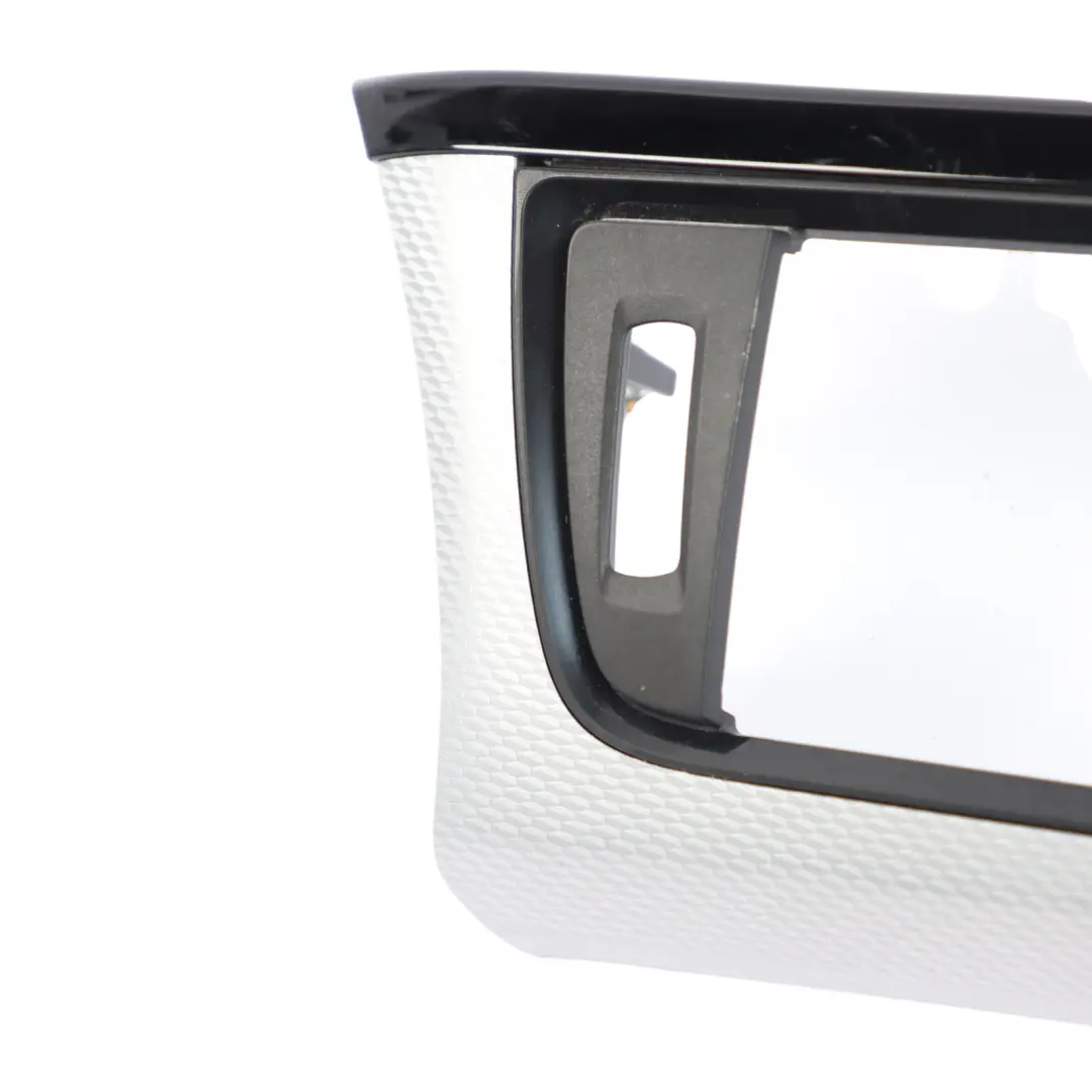 Set Trim Dashboard Dash Cover Strip Hexagonal Aluminium Black Gloss to BMW F32 with Part number 8064256 BMW F32 Set Trim Dashboard Dash Cover Strip Hexagonal Aluminium Black Gloss - SKU rhd-8064256-2 - Part number 8064256