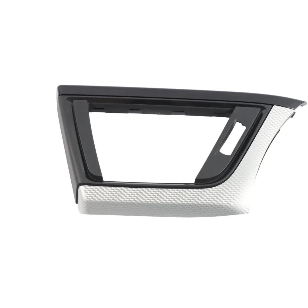 Set Trim Dashboard Dash Cover Strip Hexagonal Aluminium Black Gloss to BMW F32 with Part number 8064256 BMW F32 Set Trim Dashboard Dash Cover Strip Hexagonal Aluminium Black Gloss - SKU rhd-8064256-2 - Part number 8064256