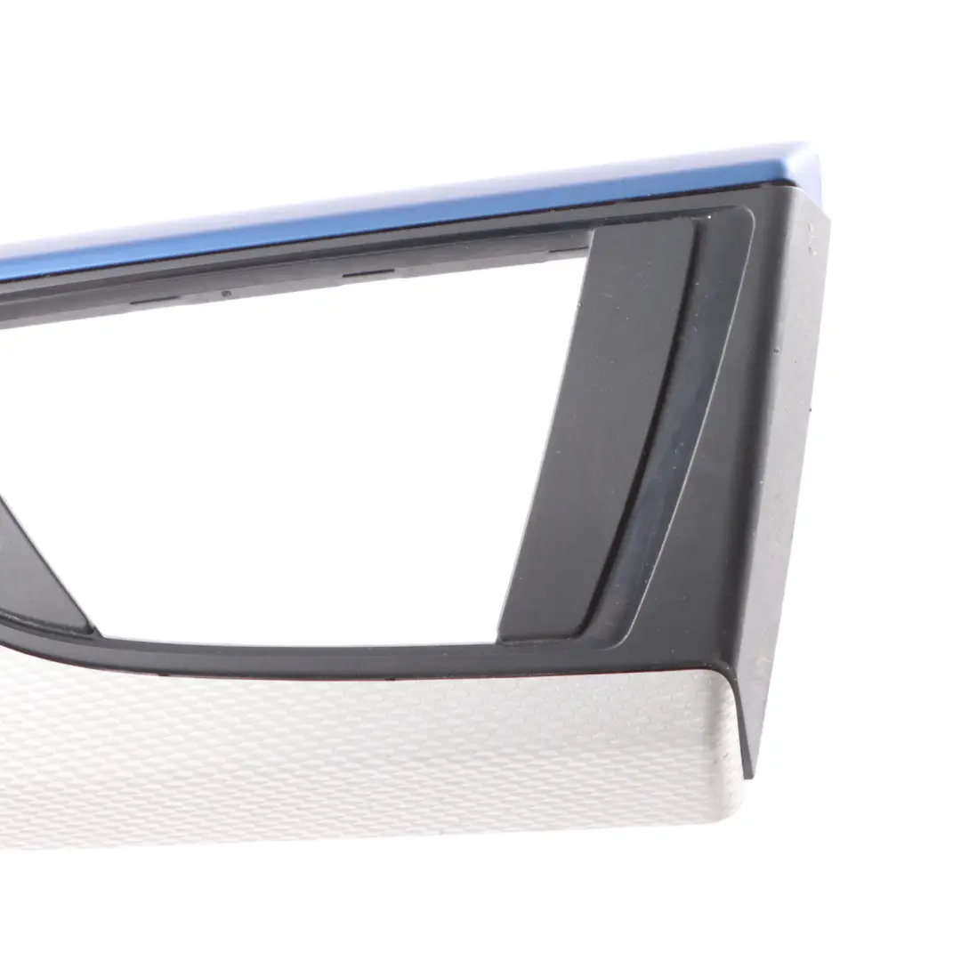  Dashboard Trim BMW F20 F21 F22 1 Panel Cover Passenger Hexagonal Blue Matt - SKU rhd-8064262-1 - Part number 8064262