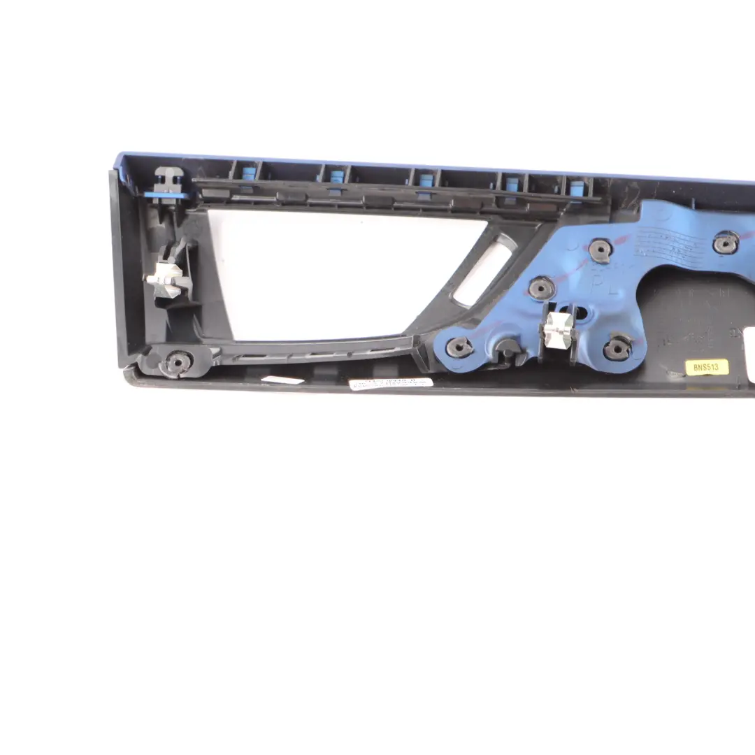  Dashboard Trim BMW F20 F21 F22 1 Panel Cover Passenger Hexagonal Blue Matt - SKU rhd-8064262-1 - Part number 8064262