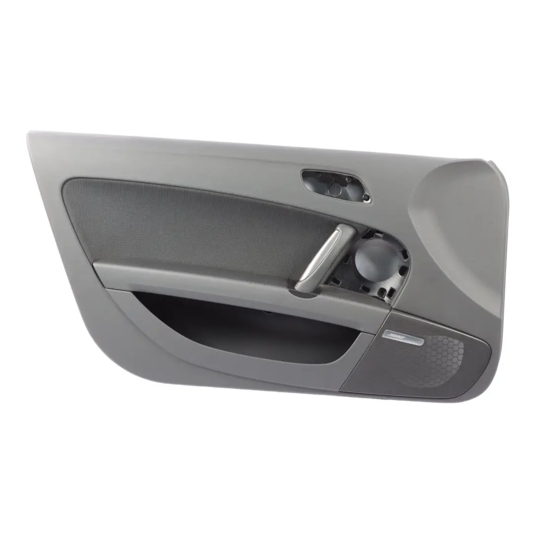 Door Card Panel Front Left N/S Trim Material Black BOSE to Audi TT 8J with Part number 8J2867103 Audi TT 8J Door Card Panel Front Left N/S Trim Material Black BOSE - SKU RHD-8J2867103 - Part number 8J2867103