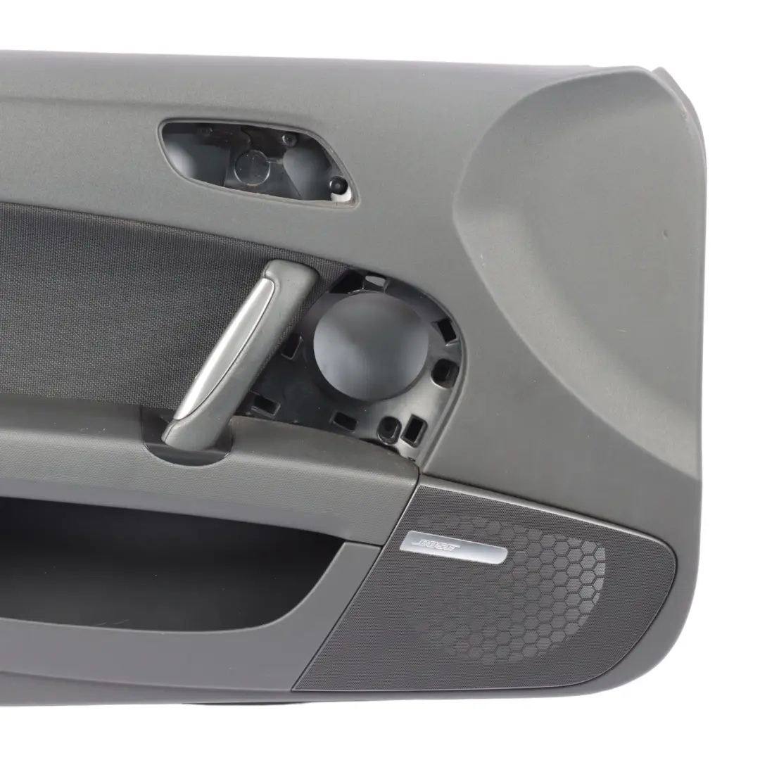 Audi TT 8J Door Card Panel Front Left N/S Trim Material Black BOSE - SKU RHD-8J2867103 - Part number 8J2867103