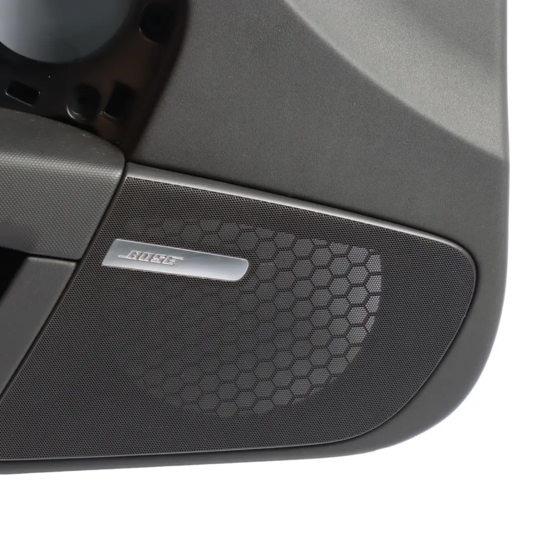 Audi TT 8J Door Card Panel Front Left N/S Trim Material Black BOSE - SKU RHD-8J2867103 - Part number 8J2867103