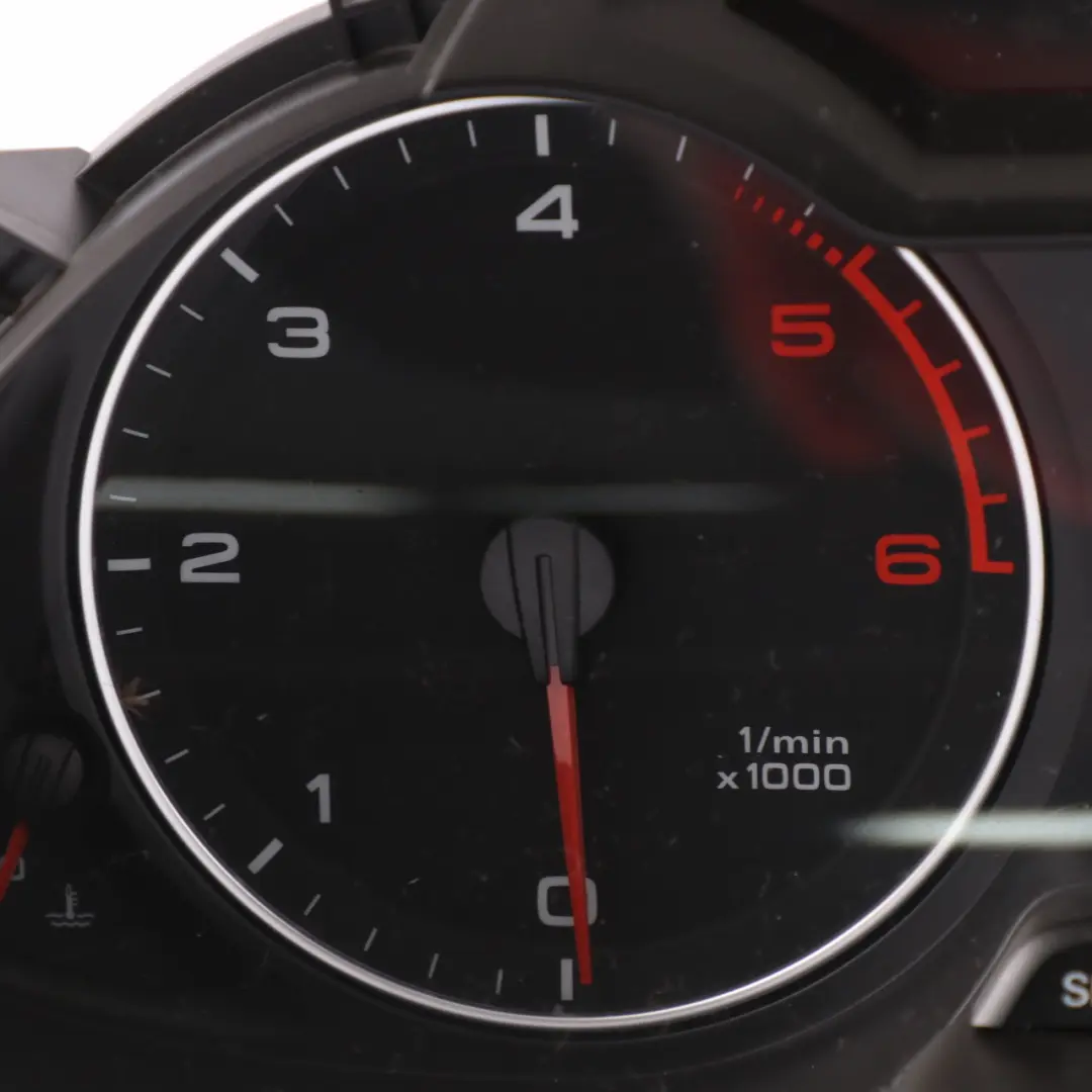 Audi A4 B8 2.0 TDI Diesel Insturment Cluster Clock Speed Meter Manual - SKU rhd-8K0920981D - Part number 8K0920981D